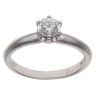 18ct White Gold 0.45ct Brilliant Cut Diamond Solitaire Ring
