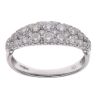18ct White Gold 0.94ct Brilliant Cut Diamond Fancy Ring