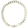 9ct Yellow Gold Curb Bracelet 8"