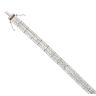 18ct White Gold 4.00ct Diamond Bracelet 7"