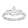Platinum 1.48ct Diamond Trilogy Ring By Anya Belle