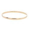 9ct Yellow Gold Plain Bangle