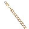 9ct Yellow Gold Curb Bracelet 8"