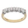 18ct Yellow Gold 1.00ct Brilliant Cut Diamond Five Stone Ring