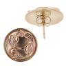 9ct Yellow And Rose Gold Tree Of Life Clogau Stud Earrings