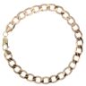 9ct Yellow Gold Curb Bracelet 8"