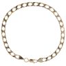 9ct Yellow Gold Curb Bracelet 9"