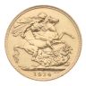 1914 George V Large Head UK Full Sovereign Coin
