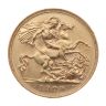 1909 Edward VII Large Head UK Half Sovereign Coin