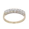 9ct Yellow Gold Cubic Zirconia Eterntiy Ring