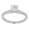 18ct White Gold 0.65ct Brilliant Cut Diamond Solitaire Ring