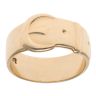 9ct Yellow Gold Buckle Ring