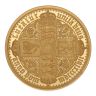 2021 Gothic Elizabeth II Fifth Portrait Alderney Full Sovereign Coin