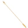 22ct Yellow Gold Bead Bracelet 7"