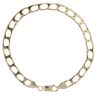 9ct Yellow Gold Curb Bracelet 8.5"