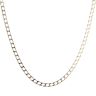9ct Yellow Gold Square Curb Chain 22"