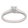 18ct White Gold 0.25ct Brilliant Cut Diamond Solitaire Ring