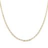 18ct Yellow Gold Patterned Anchor Chain 16"