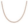 9ct Rose Gold Fancy Chain 18"