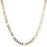 14ct Yellow Gold Figaro Chain 22"