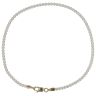 14ct Yellow Gold Cubic Zirconia Tennis Bracelet 7.5"