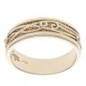 9ct Yellow Gold 0.03ct Diamond Clogau Ring