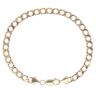 9ct Yellow Gold Curb Bracelet 8.5"