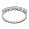 Platinum 1.00ct Brilliant Cut Lab Grown Diamond Seven Stone Ring