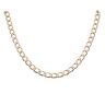 9ct Yellow Gold Oval Curb Chain 20"