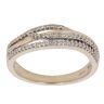 9ct Yellow Gold 0.15ct Diamond Fancy Ring