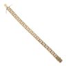 9ct Yellow Gold Curb Bracelet 7"