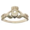 9ct Yellow Gold Claddagh Fancy Ring