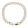 9ct Yellow Gold Curb Bracelet 8"
