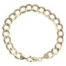 14ct Yellow Gold Curb Bracelet 8.5"