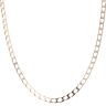 9ct Yellow Gold Square Curb Chain 24"