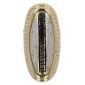 14ct Yellow Gold Greek Key Cubic Zirconia Stone Set Ring