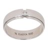 14ct White Gold Cubic Zirconia Wedding Ring 5.5mm