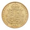 1887 Victoria Jubilee Head UK Half Sovereign Coin
