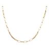 14ct Yellow Gold Greek Key Fancy Chain 22"