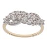 9ct Yellow Gold 0.65ct Brilliant Cut Diamond Fancy Ring