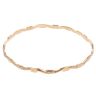 18ct Yellow Gold Patterned Bangle
