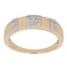 18ct Yellow And White Gold 0.20ct Brilliant Cut Diamond Fancy Ring