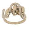 18ct Yellow and White Gold Wavy Fancy Ring