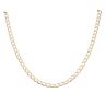 9ct Yellow Gold Curb Chain 22"
