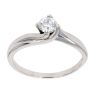 18ct White Gold 0.33ct Diamond Solitaire Ring