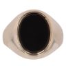 9ct Yellow Gold Children's Onyx Signet Ring