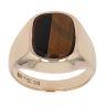 9ct Yellow Gold Tiger's Eye Signet Ring