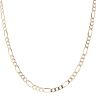 9ct Yellow Gold Figaro Chain 22"