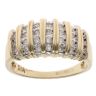 9ct Yellow Gold 0.30ct Brilliant Cut Diamond Fancy Ring