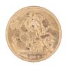 1907 Edward VII Large Head UK Full Sovereign Coin